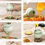 Hachoir Électrique Portable Rechargeable USB