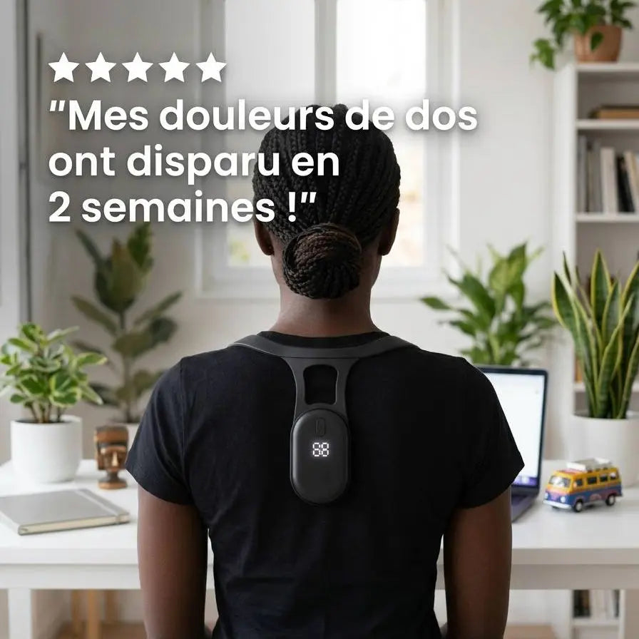 Correcteur de Posture Intelligent - Dites Adieu au Mal de Dos MoVibe